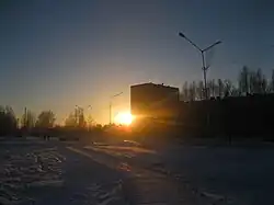 Мороз в Стрежевом