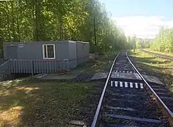 Пассажирская платформа.