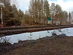 Панорама станции.