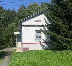 Станционное здание.