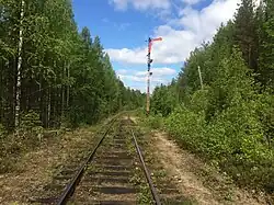 Входной чётный семафор.