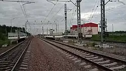 Вид в сторону ст. Сосново.