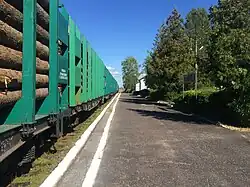 Вид в сторону ст. Лодейное Поле