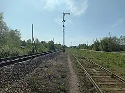 Нечётный семафор. Вид с стороны ст. Леппясилта.