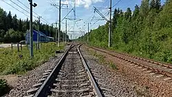 Вид в сторону Высоцка.