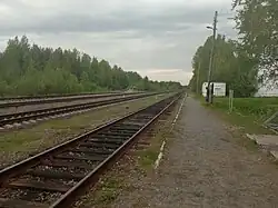 Вид в сторону Аконъярви.