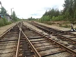 Пути станции.