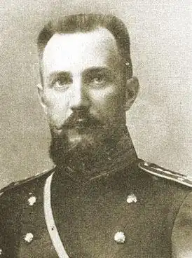 Штабс-капитан Сикевич, 1904 год.