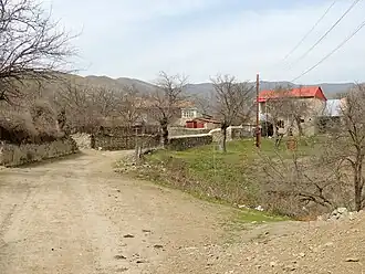 Село Бинадараси, июль 2017 г.