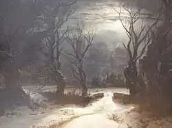 Зима. 1853. Из цикла «Четыре времени года». Холст, масло. Музей искусства и истории, Женева