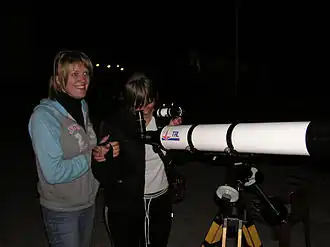 Российские любители астрономии.