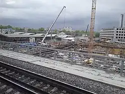 Строительство здания транспортно-пересадочного узла, 2019 г.