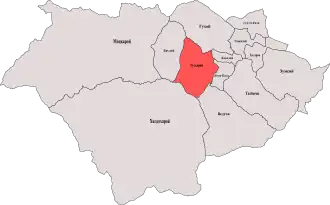 Тусхаройское сельское поселение на карте