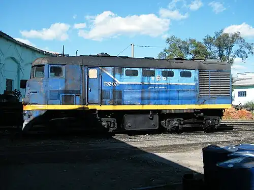 ТЭ2-071, Уссурийск, сентябрь 2011 года
