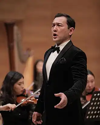 Оперный певец Талгат Мусабаев