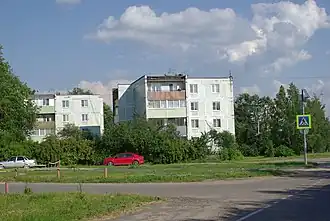 Многоквартирные панельные дома в селе Татариново (2020)