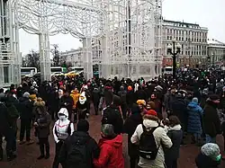 На Тверском бульваре в 13:57