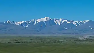 Гора Тесьтой по центру