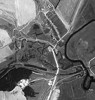 Спутниковая съёмка деревни Тимофеевка. 1972 год