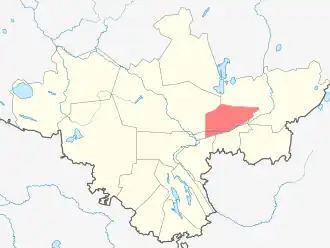 Торковичское сельское поселение на карте