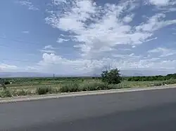 Участок трассы Север-Юг вблизи села