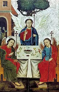 «Троица» из в. Достоев. XVII век