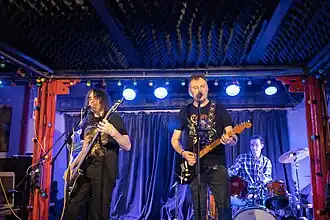 Слева-направо: Константин Елисеев, Михаил Прошин, Никита Чернышев 30.04.2023