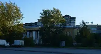 Здание Уктусского аэропорта в 2020 году