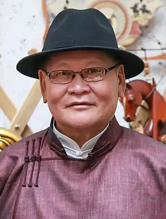 Улзийсайхан Энхтувшин в Российской государственной детской библиотеке