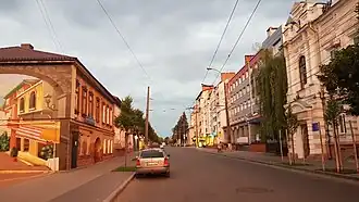 вид в направлении улицы Коцюбинскогосо стороны проспекта Победы