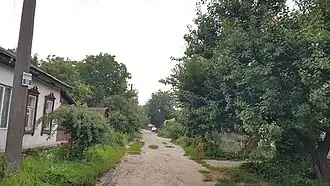 конец улицы