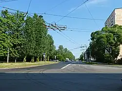 Вид от Автовской улицы