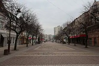 Улица Проскуровская — центральная улица города