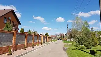 конец улицы