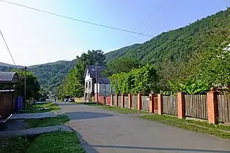 Одна из улиц аула