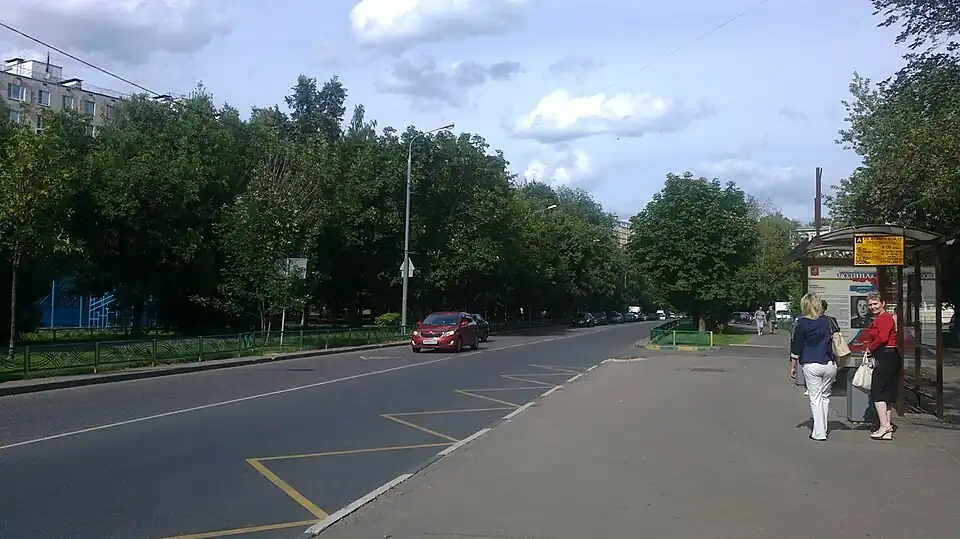 Вид от Героев Панфиловцев