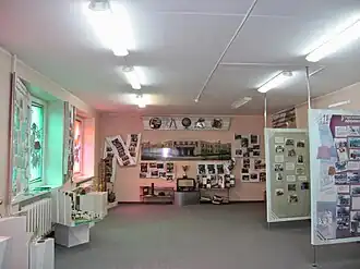 Интерьер музея истории школы. Школа №7 Борисова. 2014