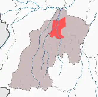 Урус-Мартановское городское поселение на карте
