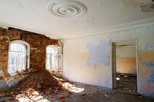 Интерьеры главного дома усадьбы (2019 год)