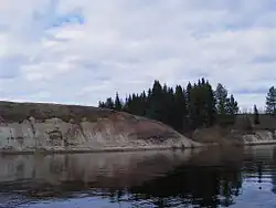 Река Устья в верховье на востоке Устьянского района