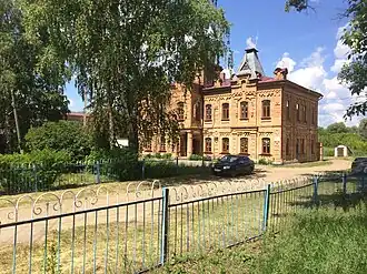 Главный дом усадьбы Г.А. Кузнецова в селе Усть-Урень. Кон. 19 в.