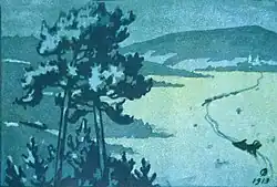 Зимняя ночь, 1913