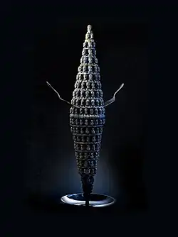 из проекта "Первый завтрак третьего тысячелетия: Философский торт" (бронза, позолота, акрил, нержавеющая сталь)