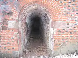 Один из тоннелей-проходов форта № 6