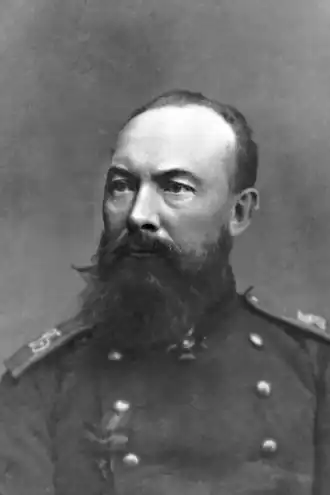 Начальник Оренбургского казачьего училища, генерал-лейтенант М.А. Козловский