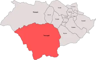 Хилдехаройское сельское поселение на карте