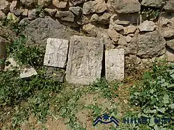 Хачкары в южной части церкви, фото А. Григорян