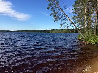 Вид с северо-западного берега
