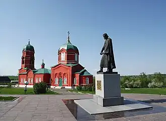 Церковь Рождества Богородицы в селе Монастырщино