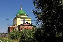 Храм во имя Спаса Нерукотворного в Мазе.